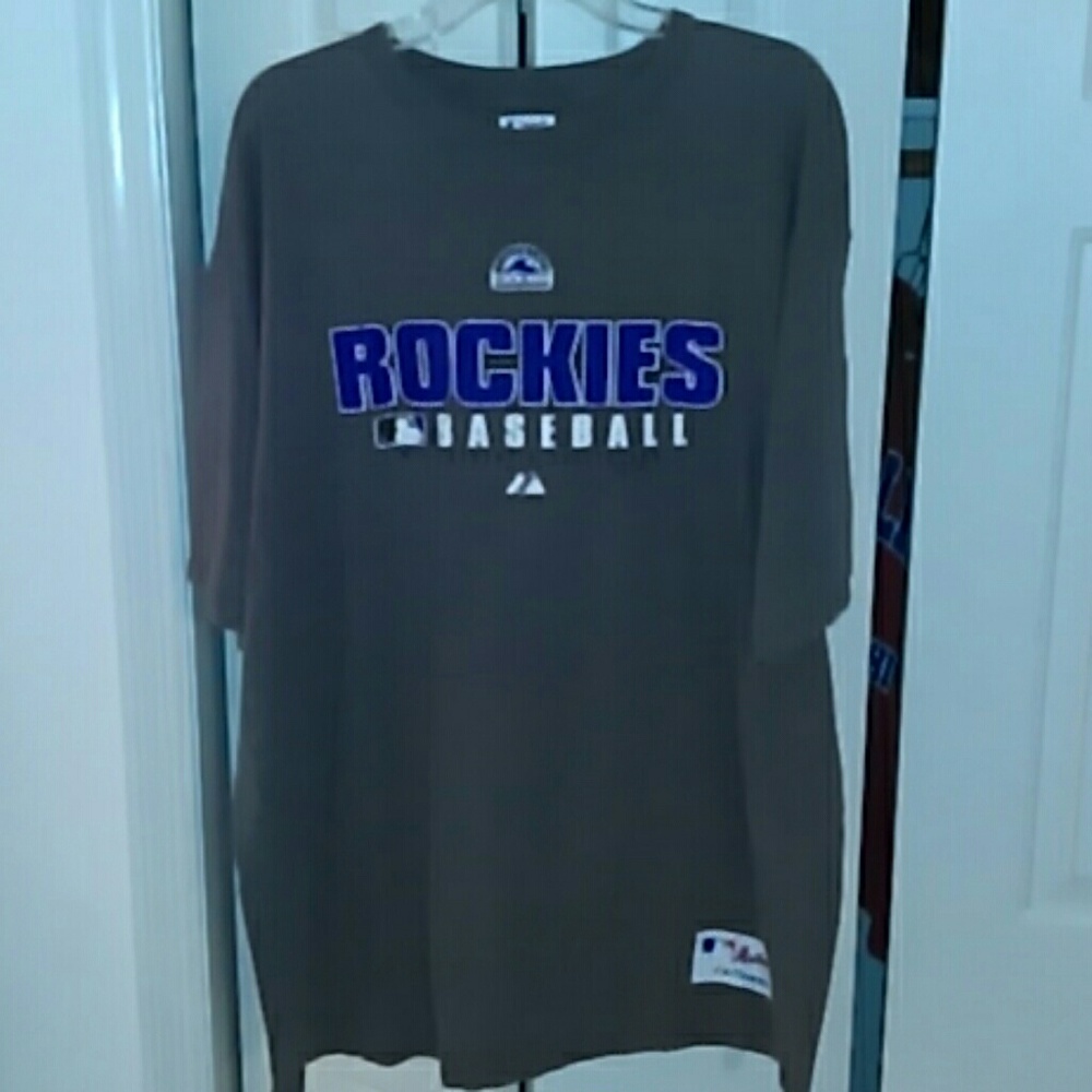 MLB Colorado ROCKIES  Men's baseball T-Shirt